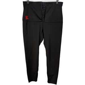 Red K Maternity Pants Size 2XL Black with‎ hook & eye closure
